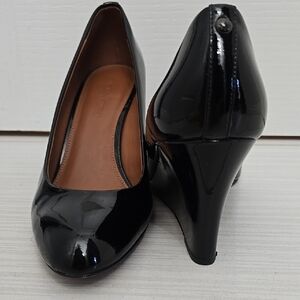 Coach Black Patent Leather Women's Shoes